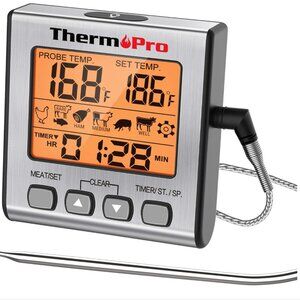 ThermoPro TP16S Digital Meat Thermometer for Cooking and Grilling